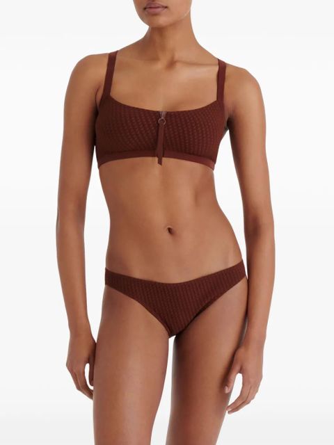 ERES Fame bikini top - Brown