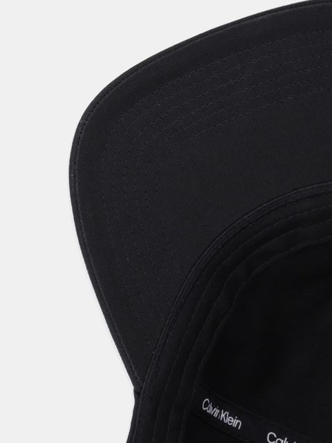 Calvin Klein czapka z daszkiem bawełniana kolor czarny LV04F5032G