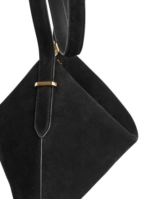 TOTEME suede tote bag - Black