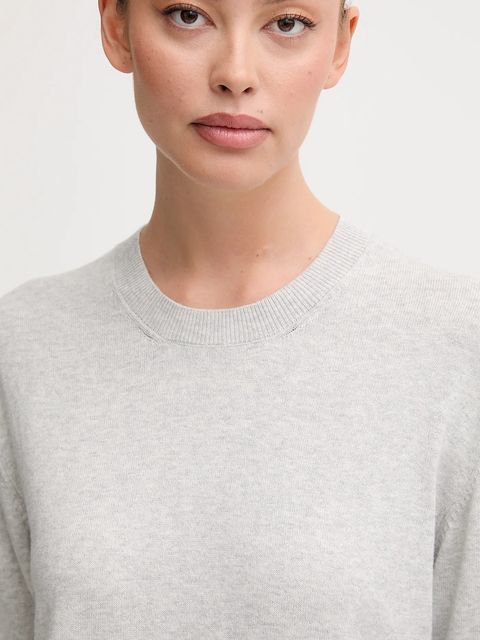 Pepe Jeans sweter z domieszką wełny damski kolor szary lekki PL7000035 - zdjęcie produktu nr 2