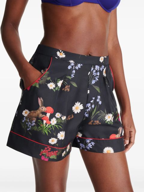 ERES Epique pajama shorts - Black