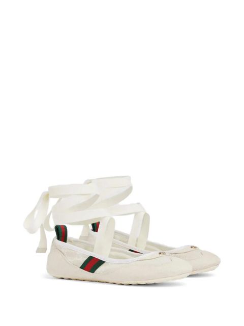Gucci Shift ballet flats - White - zdjęcie produktu nr 2