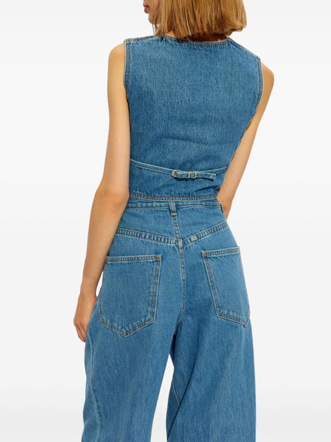 Givenchy Voyou denim waistcoat - Blue