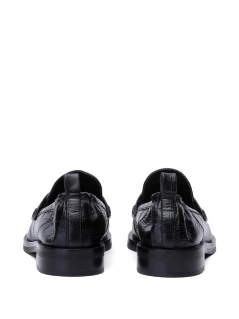 3.1 Phillip Lim alexa textured loafers - Black