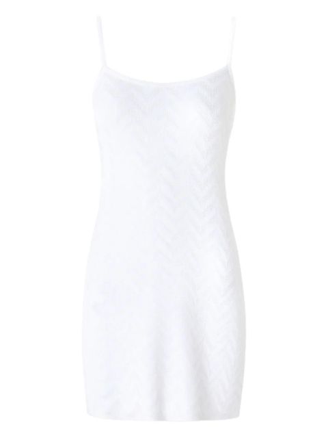 Missoni zigzag-pattern mini dress - White - zdjęcie produktu nr 1