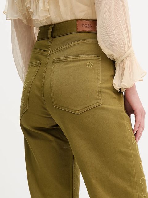 Hoss Intropia jeansy damskie high waist 8022172