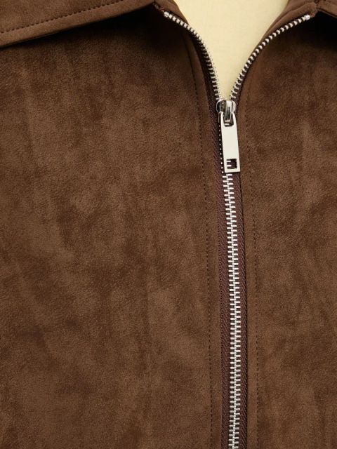 Answear.LAB kurtka kolor brązowy przejściowa