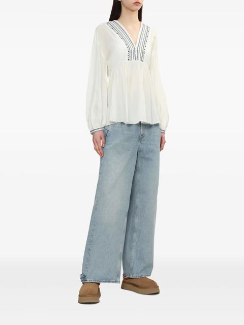 AGOLDE high-waisted jeans - Blue