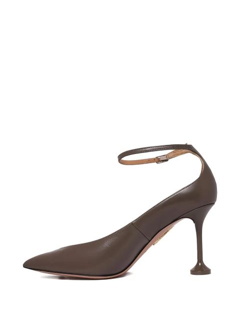Aquazzura Le Noir ankle-strap pumps - Brown