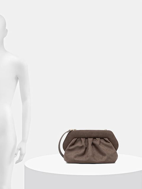 Themoire torebka kolor brązowy TMFW25BSUE58