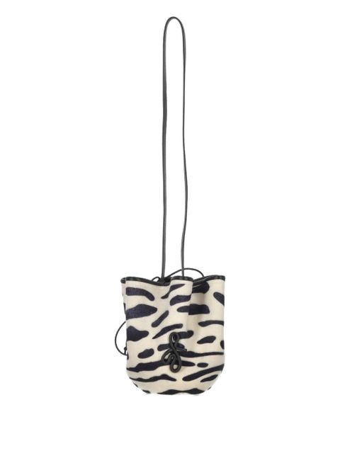 Ruslan Baginskiy animal-print drawstring bucket bag - White - zdjęcie produktu nr 1