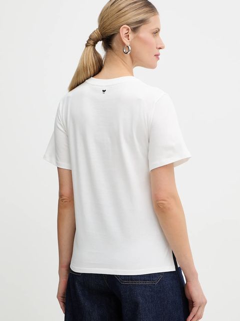 Weekend Max Mara t-shirt bawełniany TENUE damski kolor biały 2615971051600