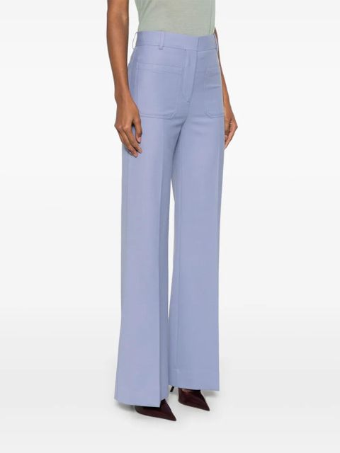 Victoria Beckham Alina trousers - Blue