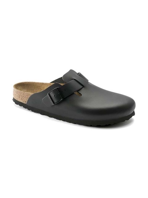 Birkenstock klapki skórzane Boston - zdjęcie produktu nr 1