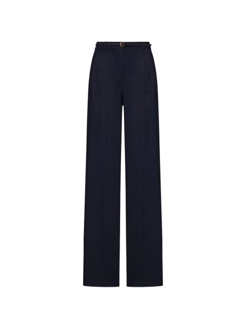 Max Mara belt palazzo pants - Blue - zdjęcie produktu nr 1