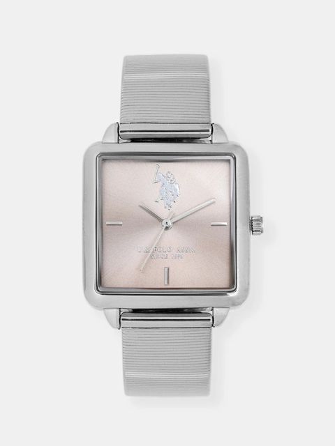 U.S. Polo Assn. zegarek JADE damski kolor srebrny USP8302ST - zdjęcie produktu nr 1