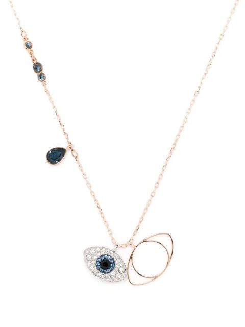 Swarovski eye gemstone pendant necklace - Gold - zdjęcie produktu nr 1