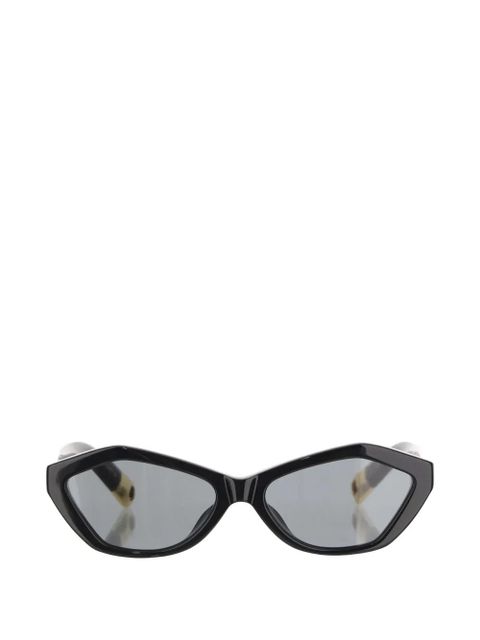 Jacquemus angled-frame sunglasses - Black - zdjęcie produktu nr 1
