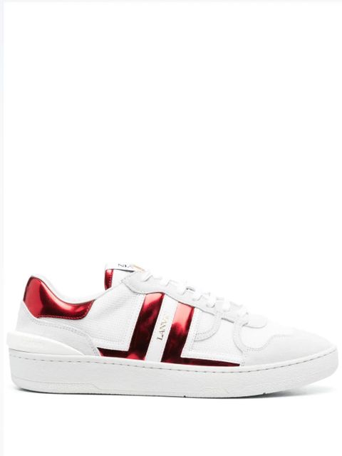 Lanvin Clay leather sneakers - White - zdjęcie produktu nr 1