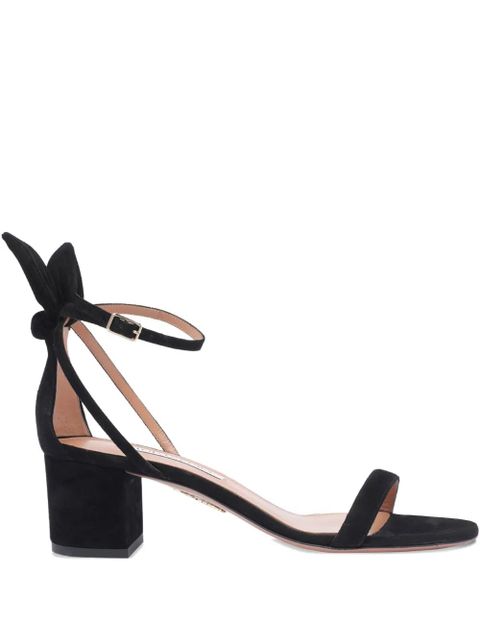 Aquazzura 55mm Bow Tie sandals - Black - zdjęcie produktu nr 1