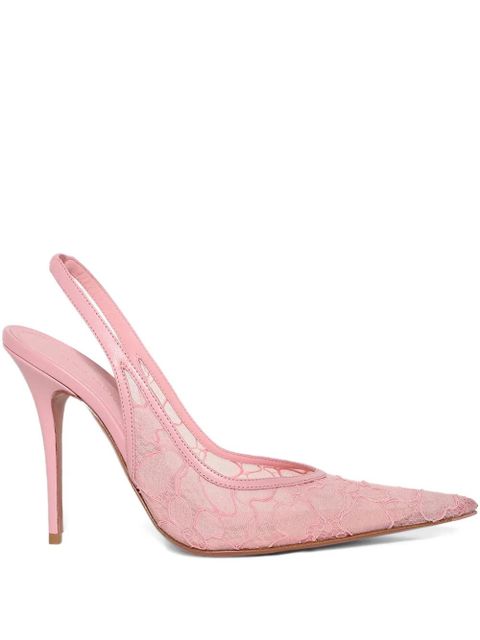 Amina Muaddi 105mm Anok pumps - Pink - zdjęcie produktu nr 1