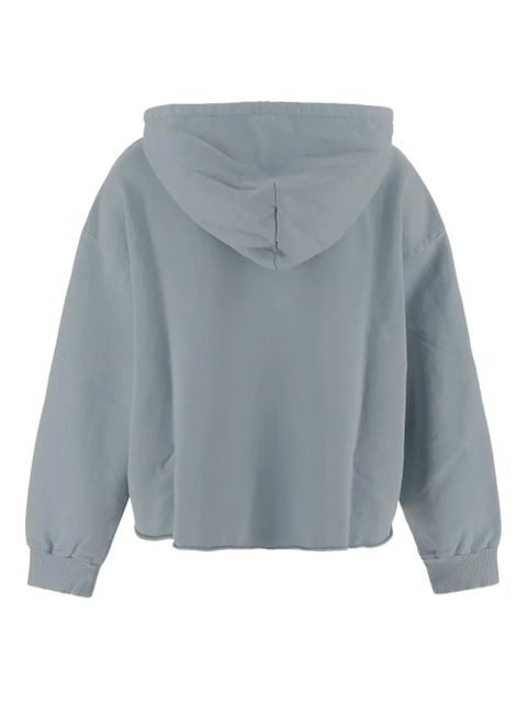 MM6 Maison Margiela logo-print hoodie - Blue - zdjęcie produktu nr 2