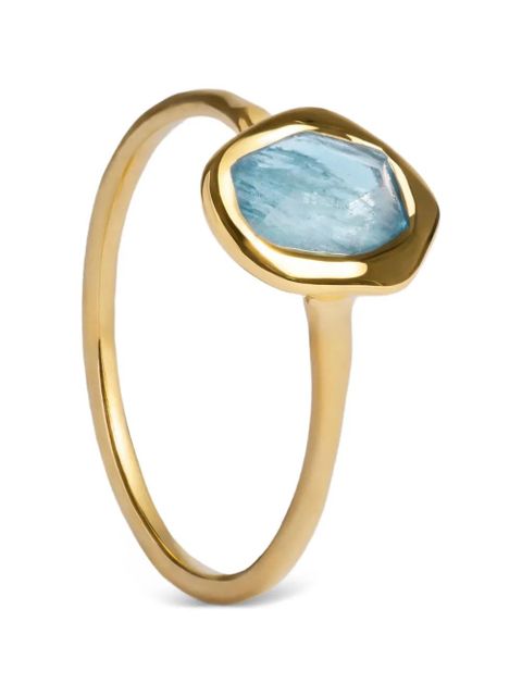 Monica Vinader Odyssey aquamarine ring - Gold - zdjęcie produktu nr 2