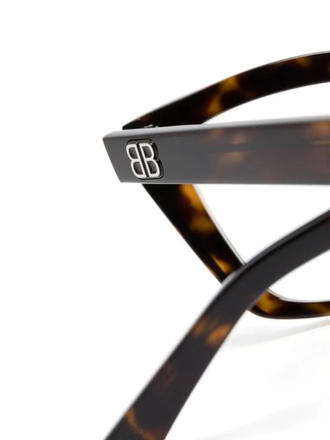 Balenciaga Eyewear cat-eye glasses - Brown