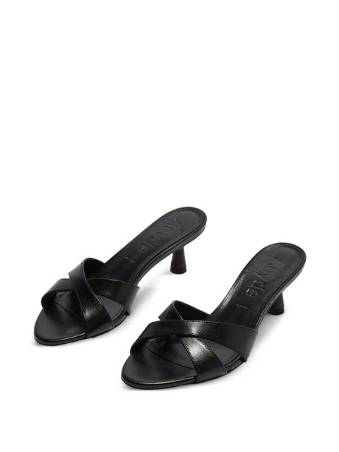 Aeyde Vero crossover strap sandals - Black - zdjęcie produktu nr 2