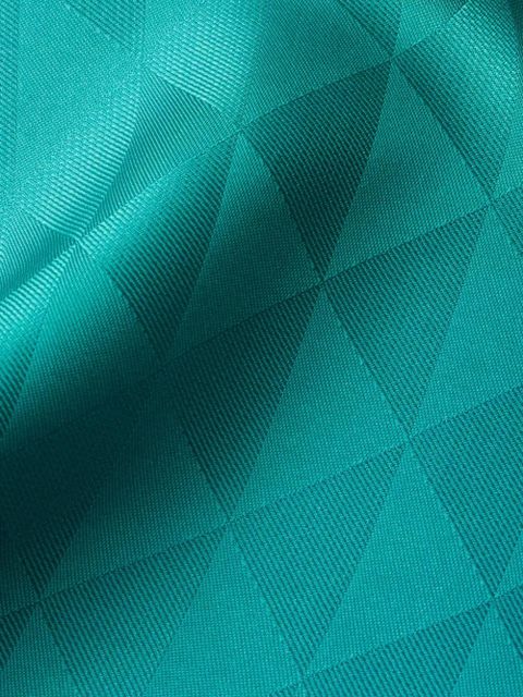 Prada printed silk scarf - Blue - zdjęcie produktu nr 2