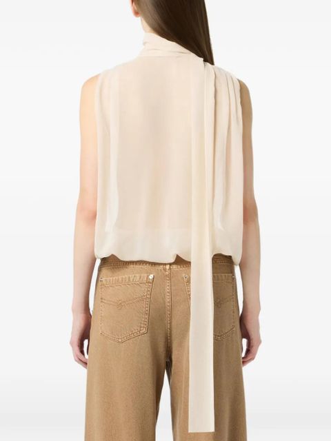 Blumarine fusciacca draped top - Neutrals