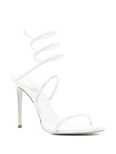 René Caovilla 120mm Cleo sandals - White - zdjęcie produktu nr 2