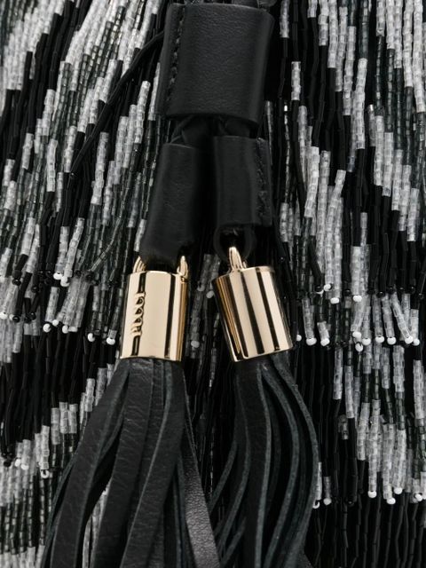 PUCCI beaded-fringe bucket bag - Black - zdjęcie produktu nr 2