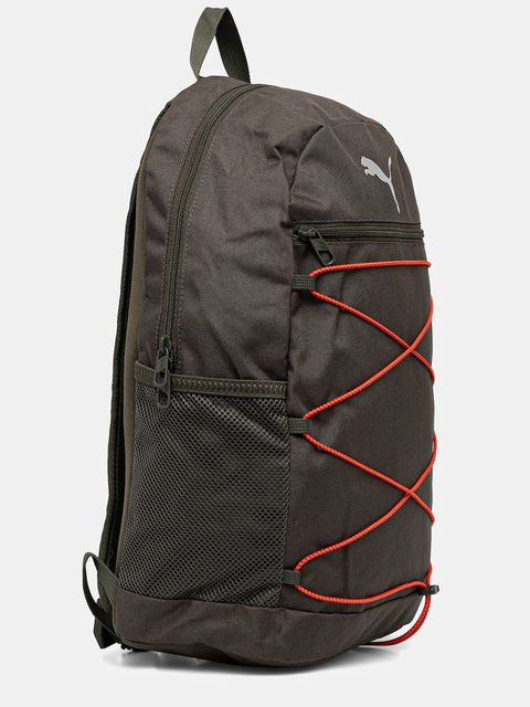 Puma plecak kolor zielony duży gładki 91181 - zdjęcie produktu nr 2