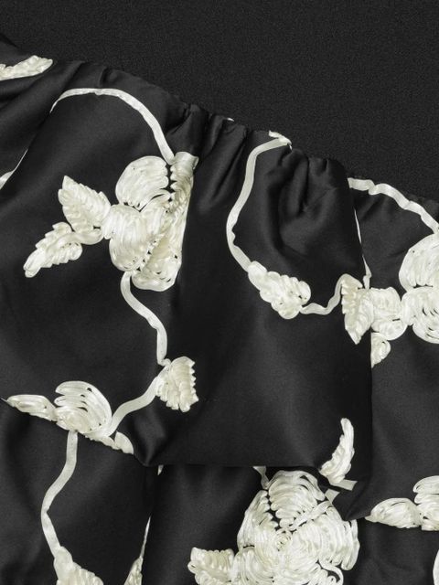 ROTATE BIRGER CHRISTENSEN bubble mini dress - Black