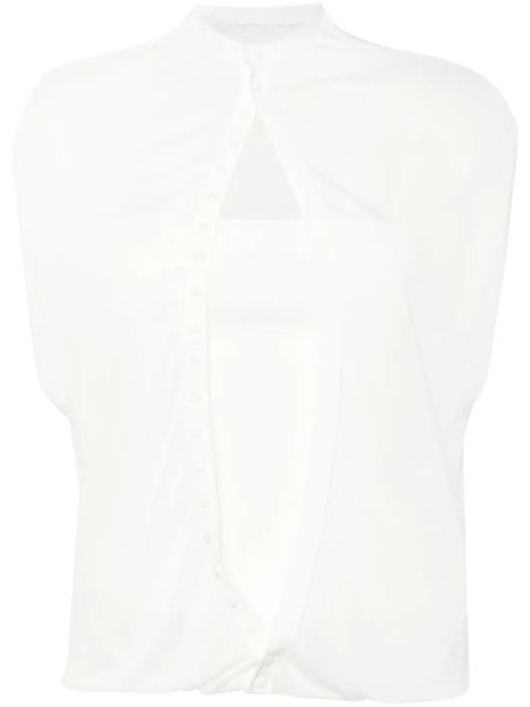 Jacquemus Le Haut Capa knitted top - White - zdjęcie produktu nr 1