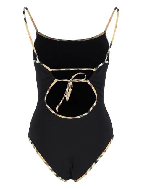 Burberry check trim top - Black - zdjęcie produktu nr 2