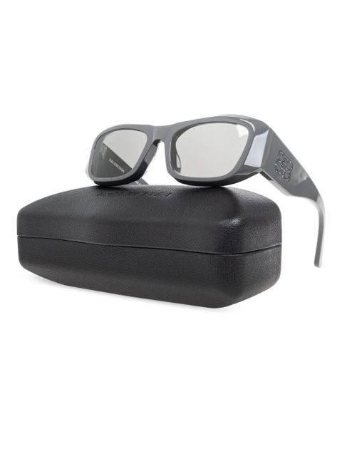 Balenciaga Eyewear rectangle-frame sunglasses - Black - zdjęcie produktu nr 2