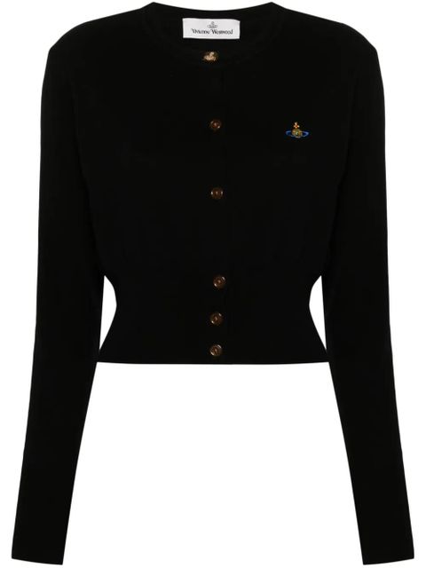 Vivienne Westwood Bea cropped cardigan - Black - zdjęcie produktu nr 1