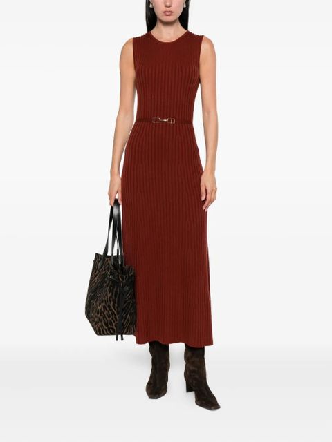 Gabriela Hearst ribbed-knit dress - Brown - zdjęcie produktu nr 2
