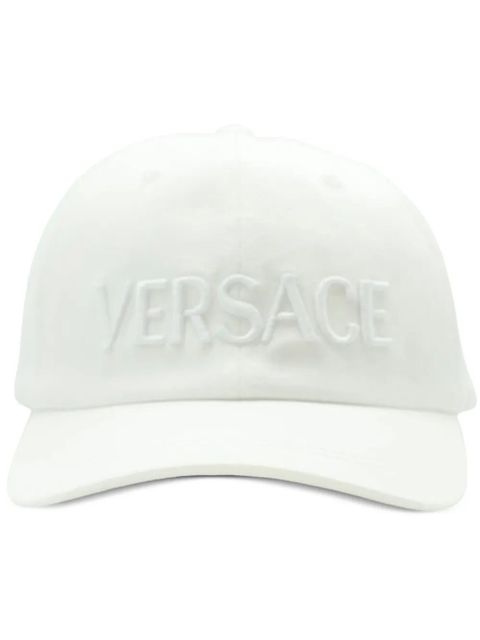 Versace logo-embossed baseball cap - White - zdjęcie produktu nr 1