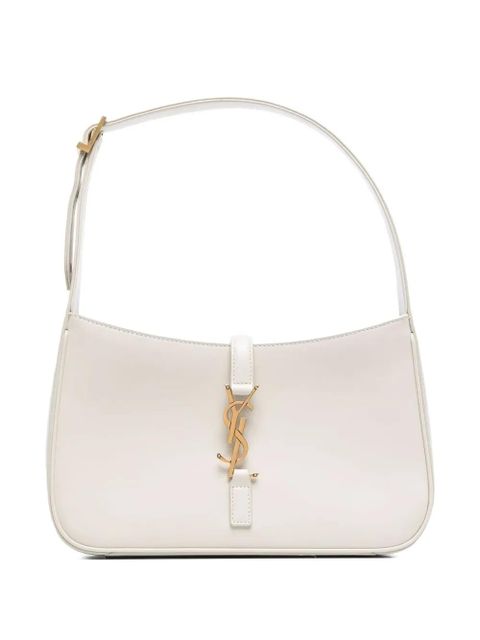 Saint Laurent Le 5 à 7 leather shoulder bag - White - zdjęcie produktu nr 1