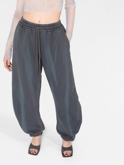 Off-White Laundry bleached-effect track pants - BROWN NO COLOR
