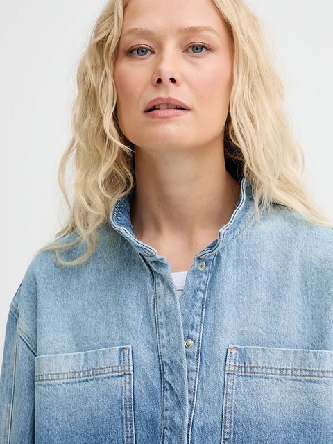 MUNTHE kurtka jeansowa LUXA