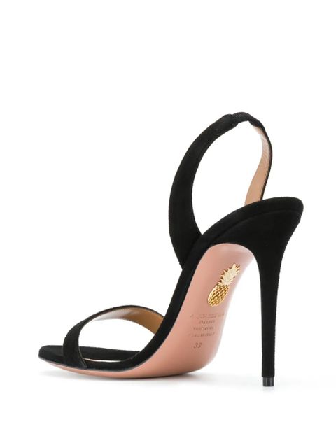 Aquazzura So Nude 105mm sandals - Black - zdjęcie produktu nr 2