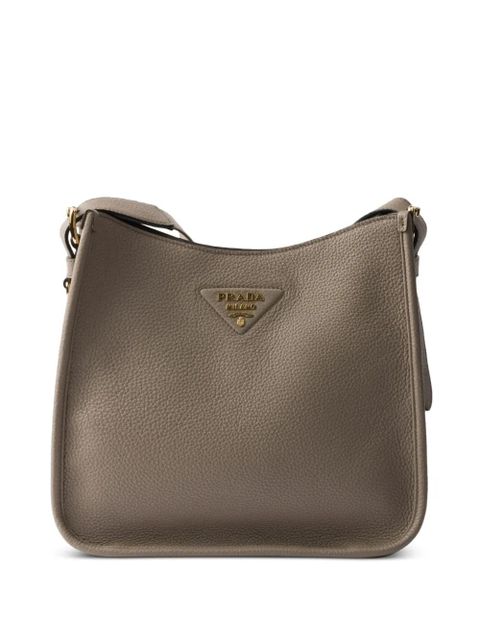 Prada medium leather bag - Brown - zdjęcie produktu nr 1