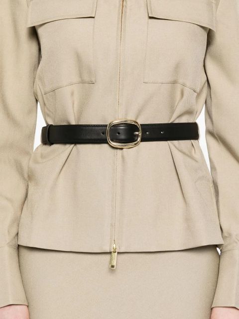 Self-Portrait zip-front layered maxi dress - Green - zdjęcie produktu nr 2