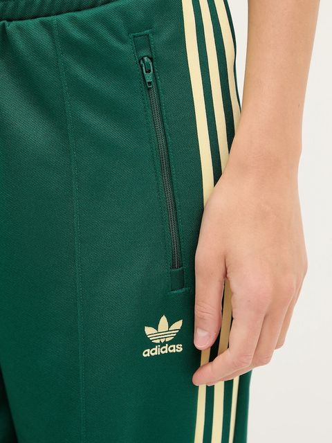 adidas Originals spodnie dresowe Beckenbauer damskie kolor zielony wzorzyste IT9867 - zdjęcie produktu nr 2