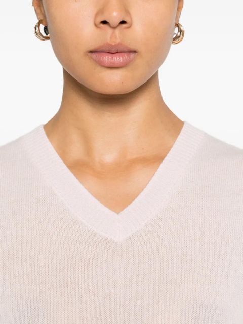 SANDRO V-neck sleeveless top - Pink