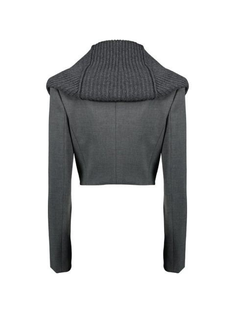 Diesel G-Olden button shawl collar jacket - Grey